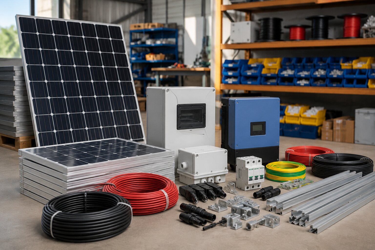 All solar material trading