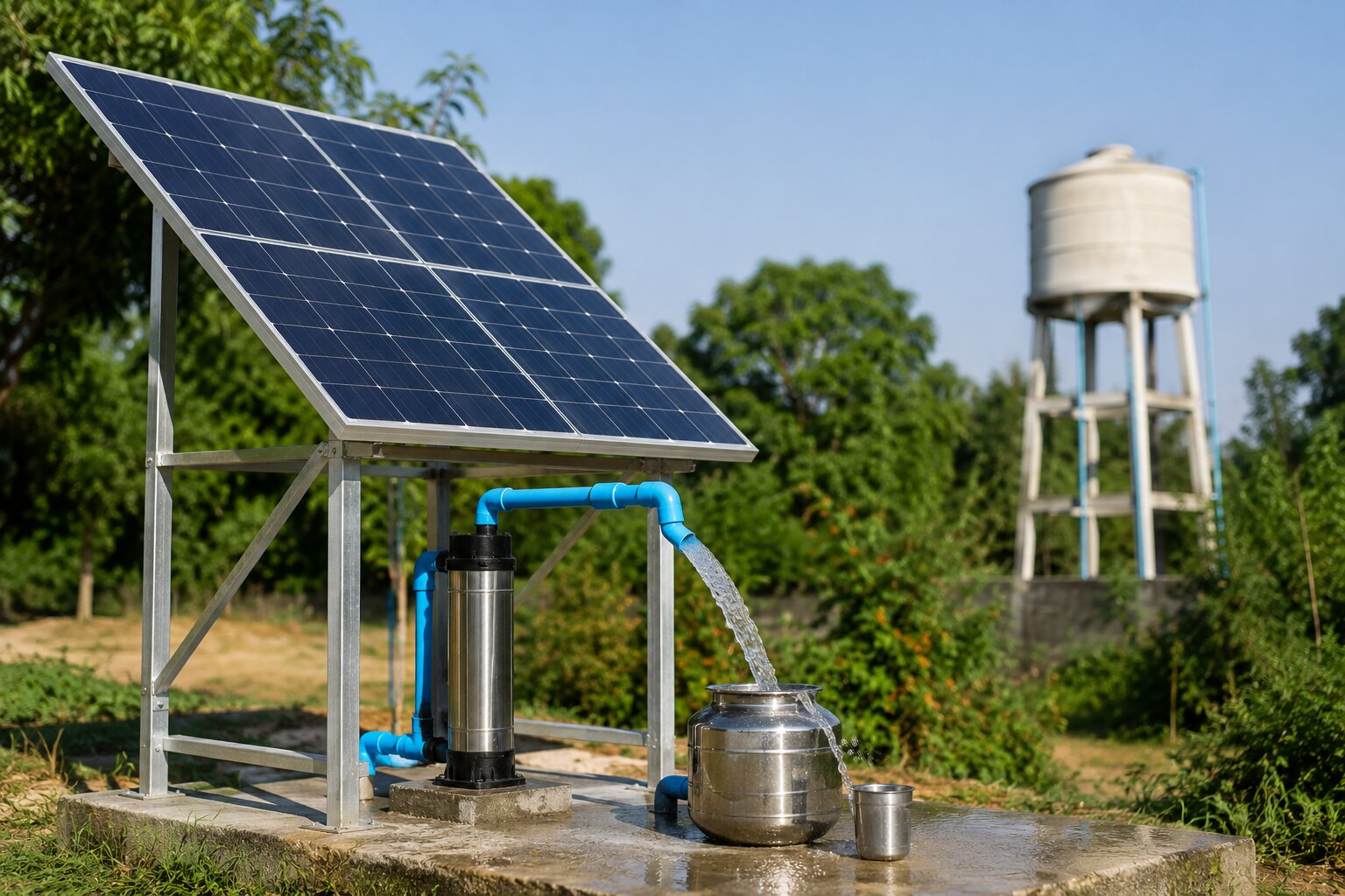 Solar drinking water solutions
