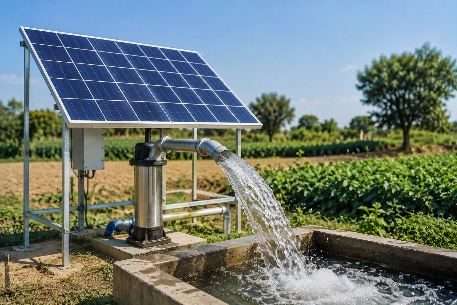 Solar water pump solutions